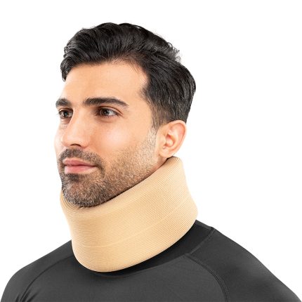 گردن بند طبی اسفنجی قوس دار سما طب سایز L کد ۱۰۱۳